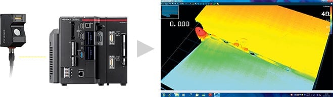 使用最大16284的截面形状数据，通过视觉系统生成3D形状