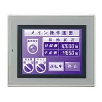 VT3-Q5MWA - 5英寸 QVGA TFT黑白触模屏 DC电源型 